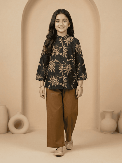 Printed Girls Co Ord Set VG132-B