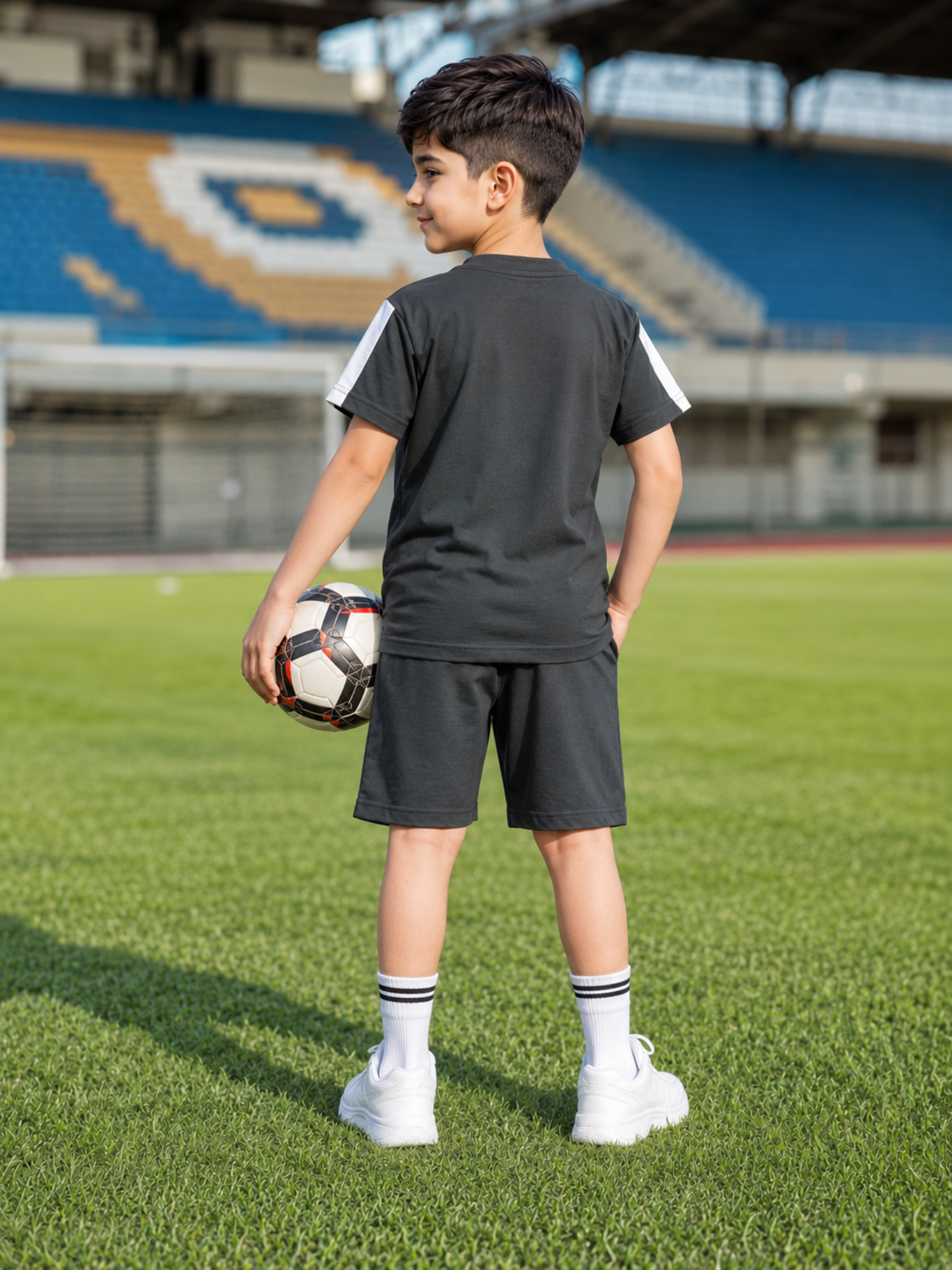 Kids Single Jersey Summer Tarcksuit VST76-A