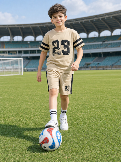 Kids Single Jersey Summer Tarcksuit VST78-A
