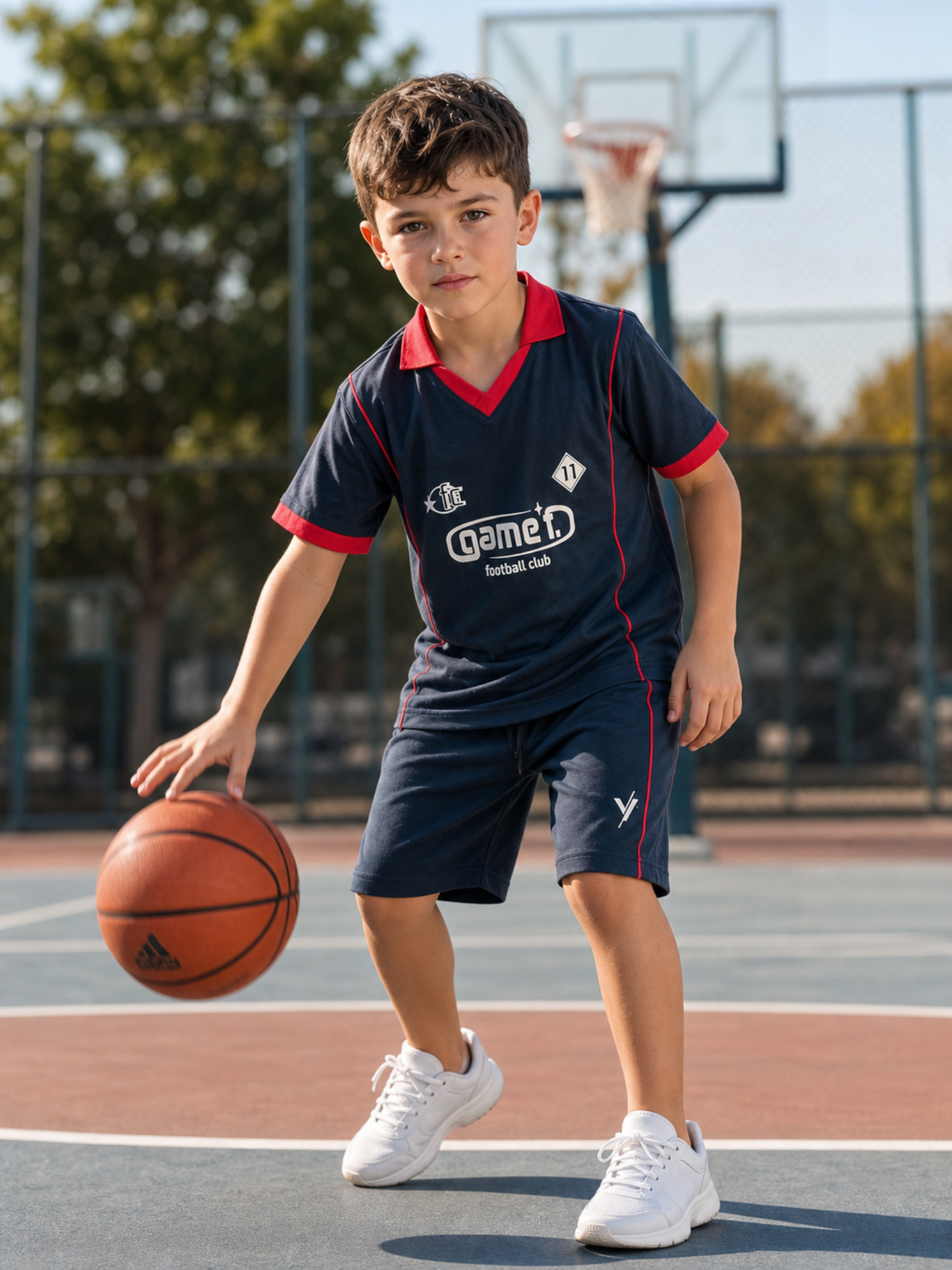 Kids Single Jersey Summer Tarcksuit VST77-A