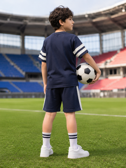 Kids Single Jersey Summer Tarcksuit VST78-B