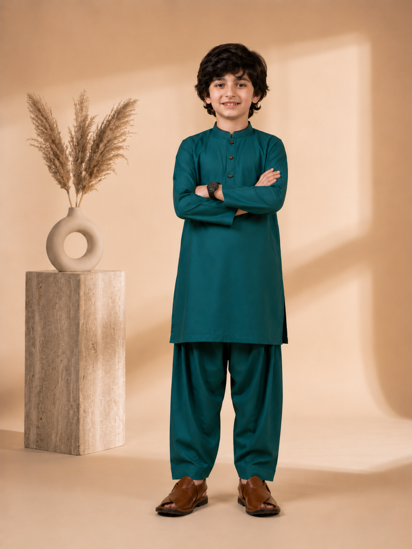 Boys Kurta Shalwar Suit Set ART VB217-A
