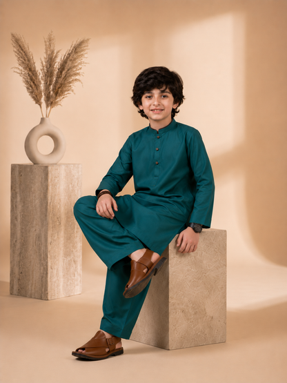 Boys Kurta Shalwar Suit Set ART VB217-A