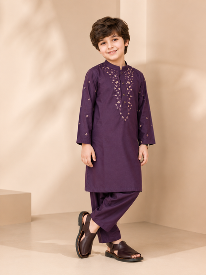 Boys Kurta Trouser Suit 2Pc VB175-C