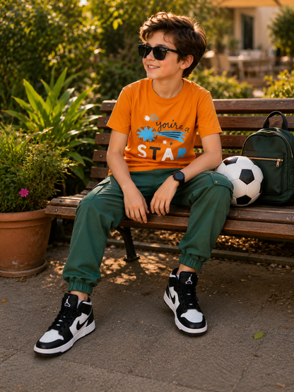 Kids Single Jersey Summer Tracksuit VST82-A