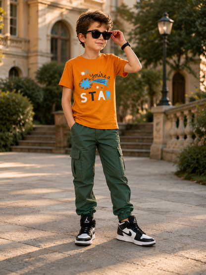 Kids Single Jersey Summer Tracksuit VST82-A