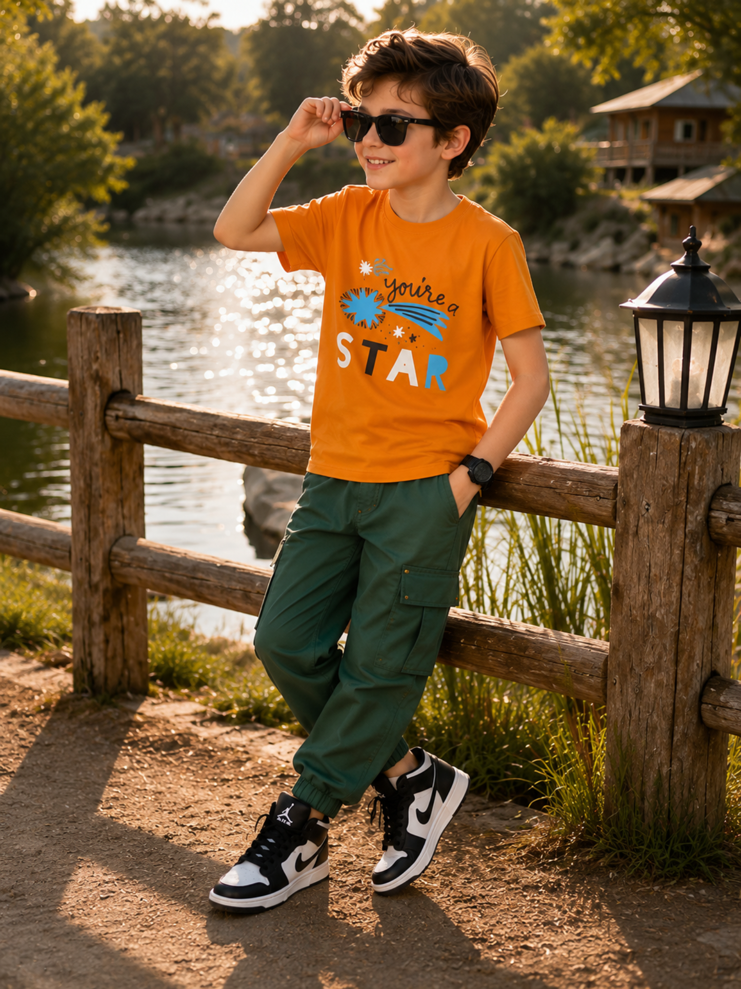 Kids Single Jersey Summer Tracksuit VST82-A