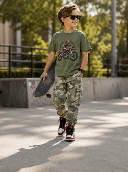 Kids Single Jersey Summer Tracksuit VST81-A