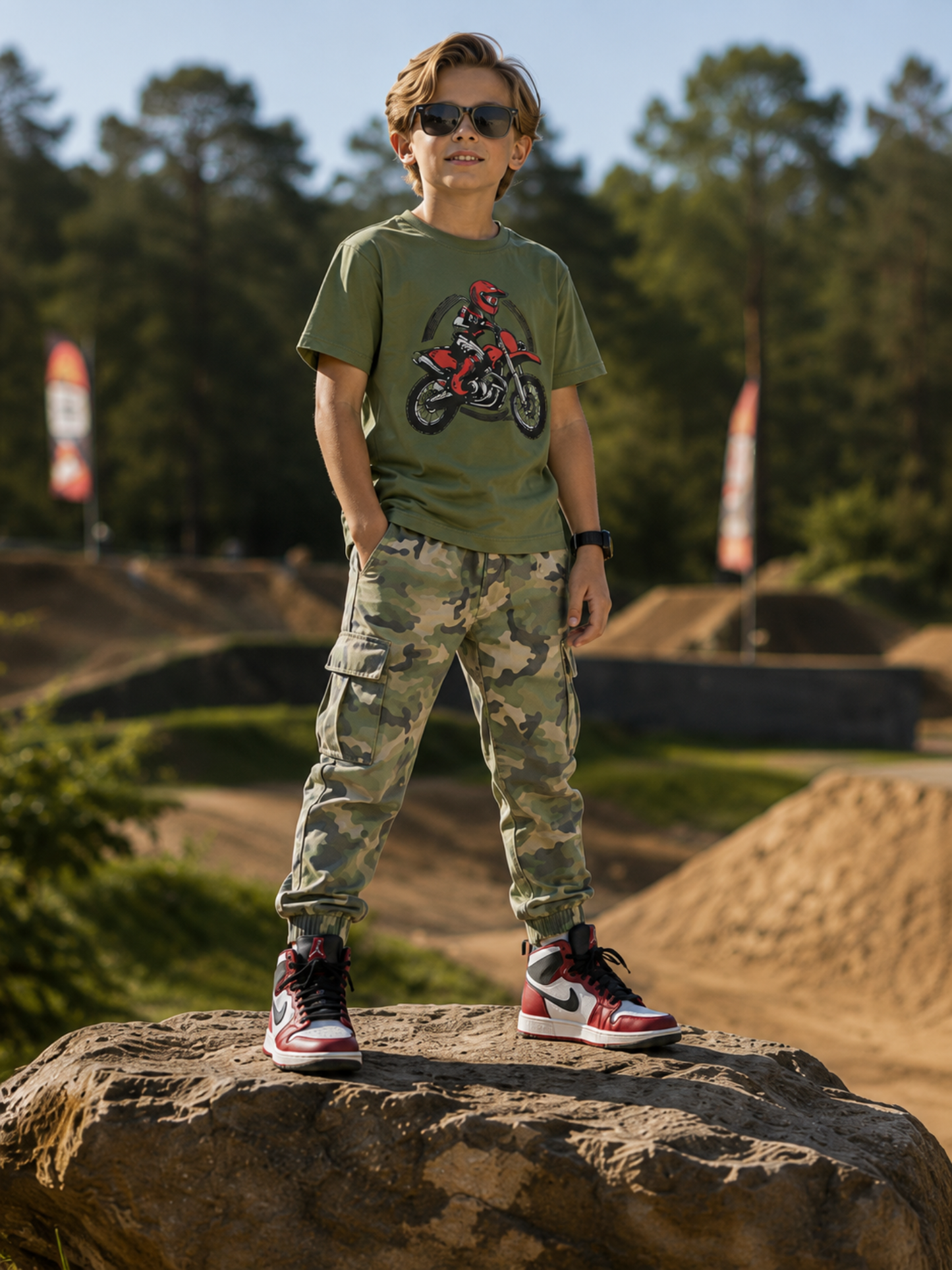 Kids Single Jersey Summer Tracksuit VST81-A
