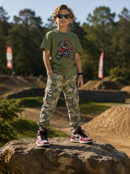 Kids Single Jersey Summer Tracksuit VST81-A