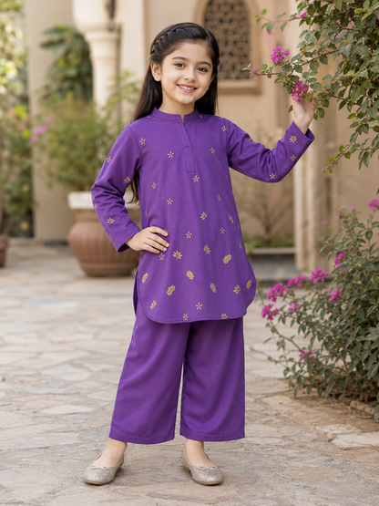 Girls Co Ord Set Printed VG230-A