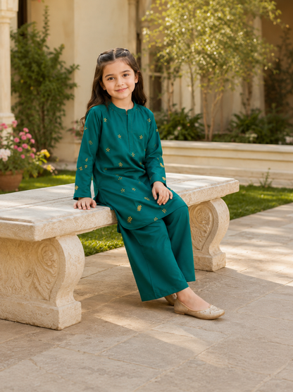 Girls Co Ord Set Printed VG230-B
