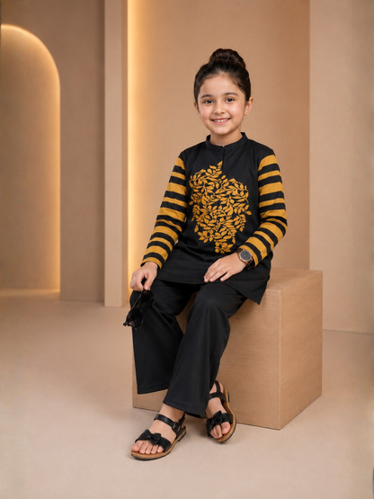 Girls Co Ord Set Printed VG231-B