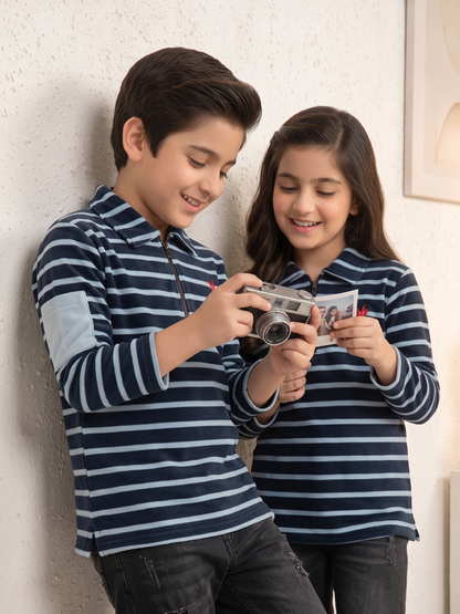 Fleece winter sweatshirt For Boys & Girls VWT65-B