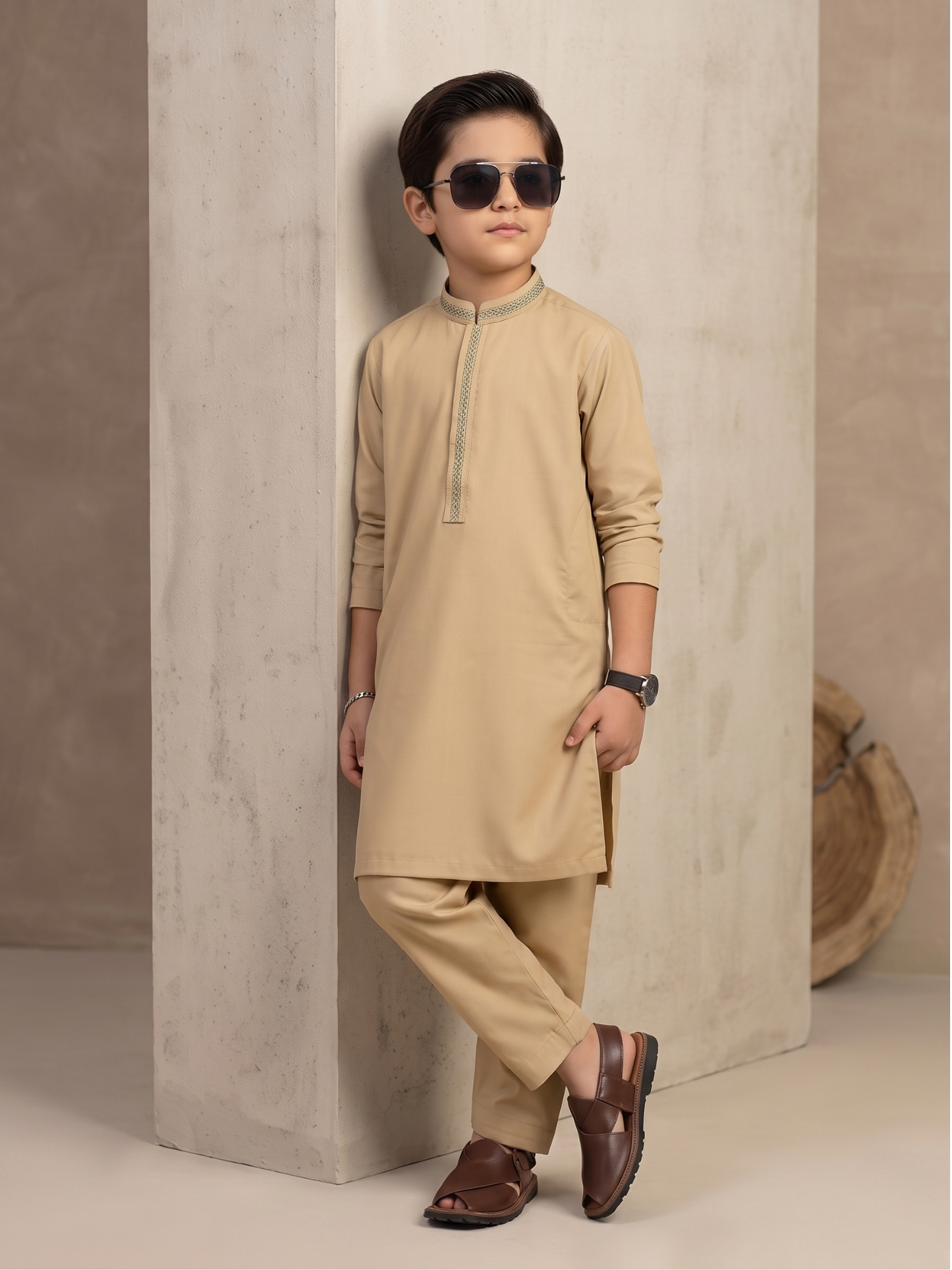 Boys Kurta Shalwar Suit Set ART VB211-B