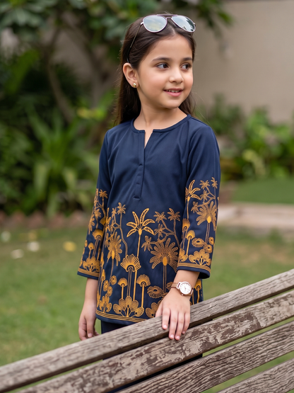 Girls Co Ord Set Printed VG236-B