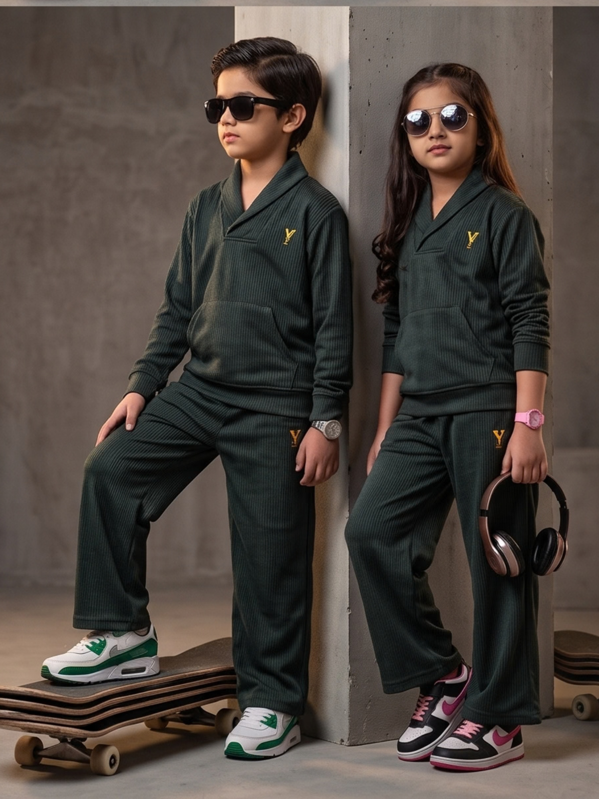 Tracksuit For Boys & Girls #VWT74-B