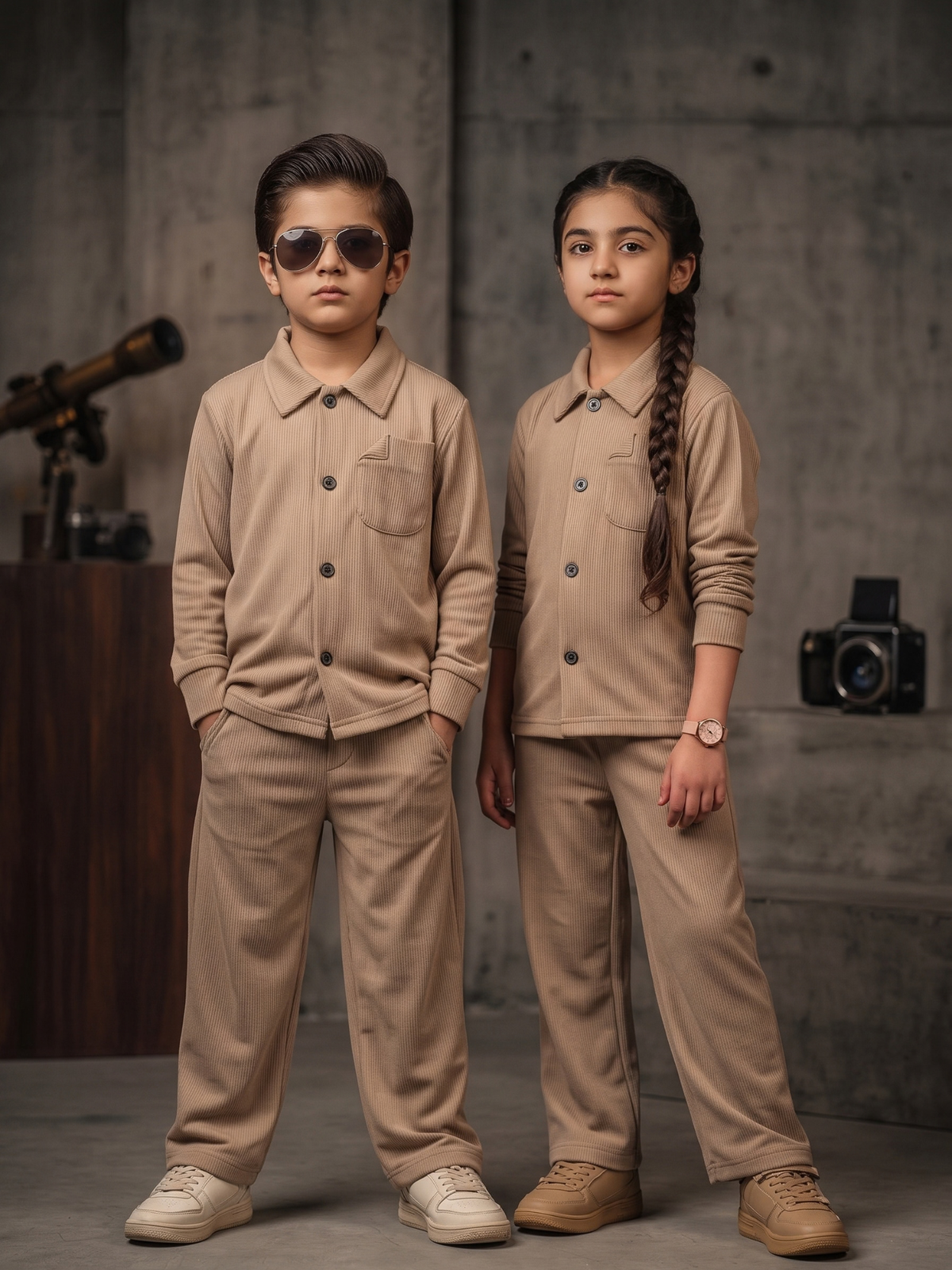 Tracksuit For Boys & Girls #VWT72-B