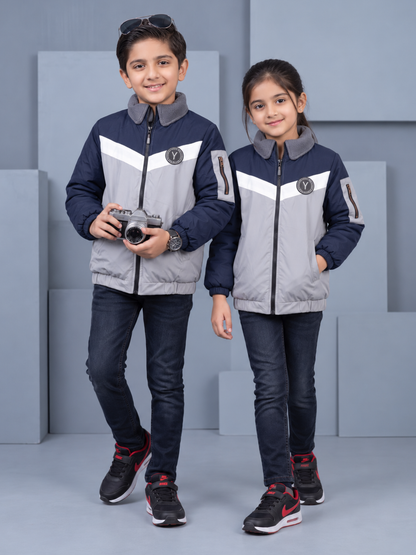 Full Sleeves Puffer Jacket Boys & Girls VJ89-A