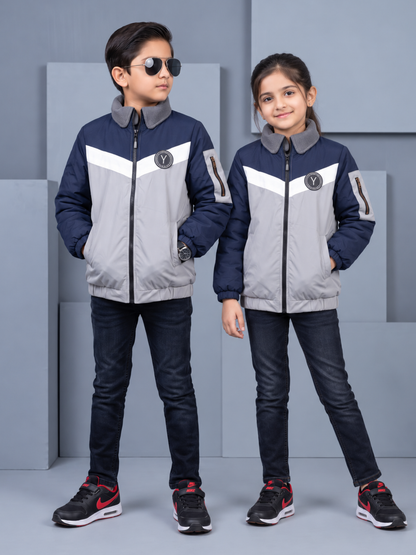 Full Sleeves Puffer Jacket Boys & Girls VJ89-A