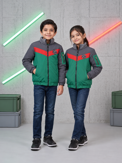 Full Sleeves Puffer Jacket Boys & Girls VJ89-B