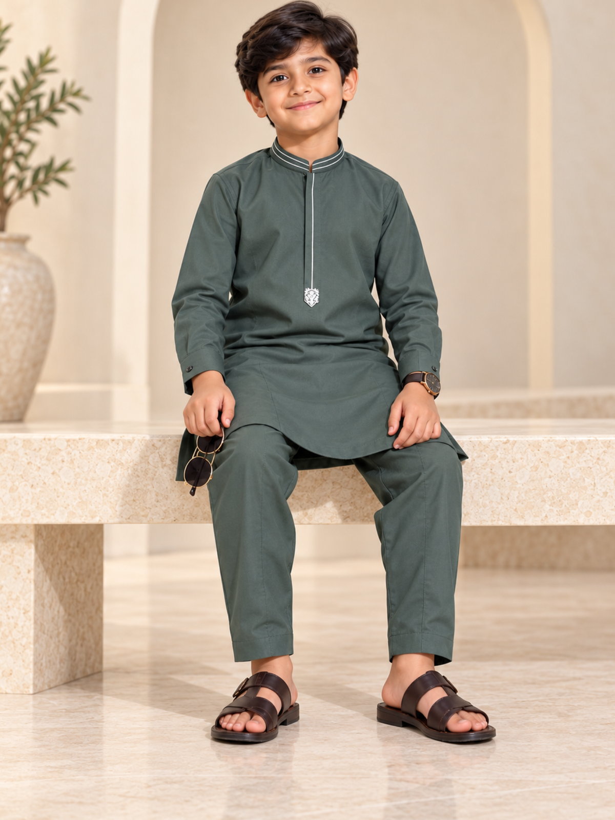 Boys Shalwar Kameez 2Pc VB223-B
