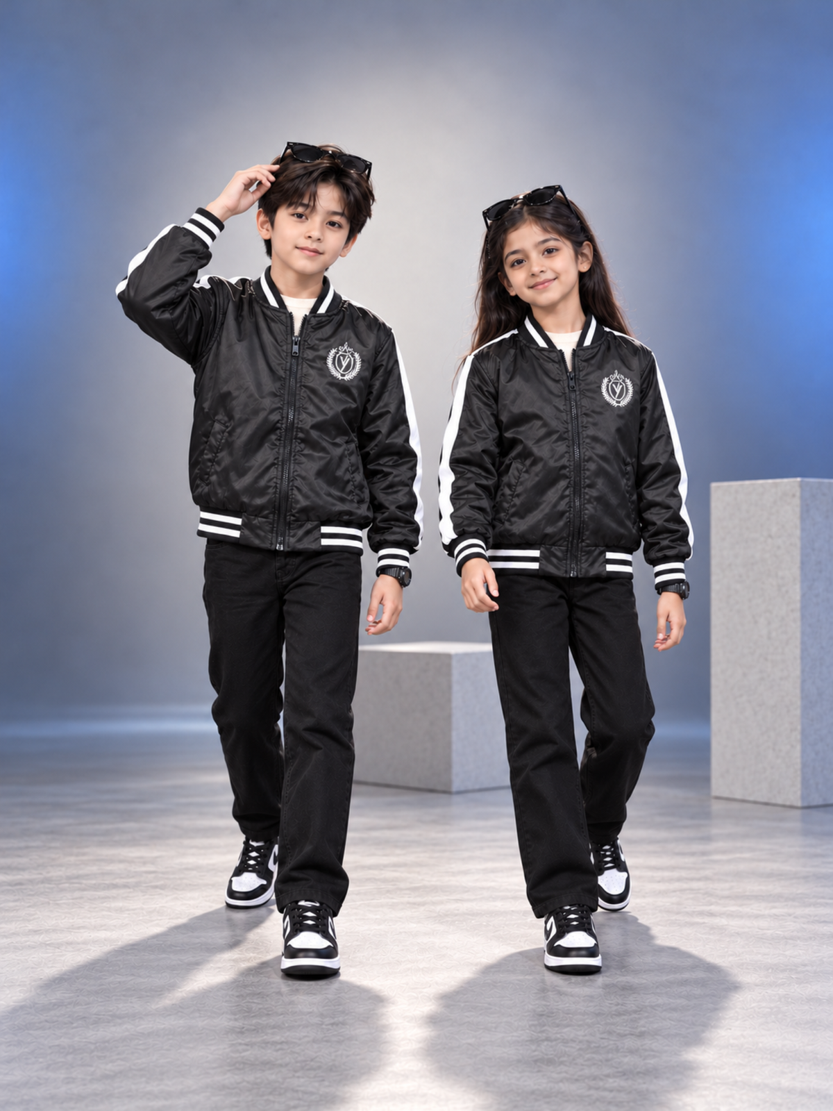 Full Sleeves Puffer Jacket Boys & Girls VJ99-A