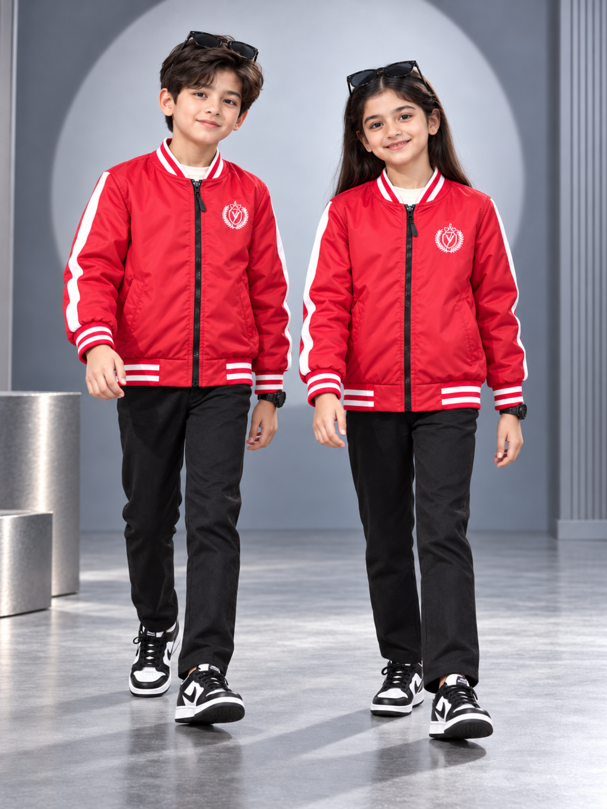 Full Sleeves Puffer Jacket Boys & Girls VJ99-B