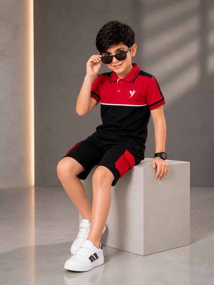 Kids Polo Shirt & Shorts Set VPS06