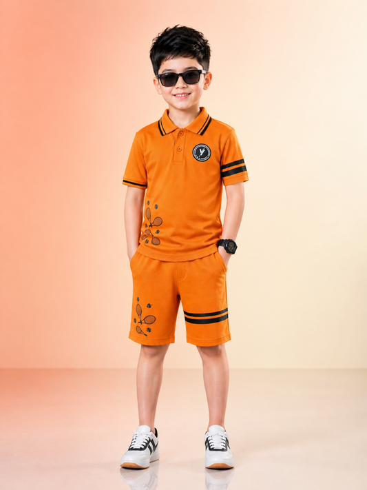 Kids Polo Shirt & Shorts Set VPS01