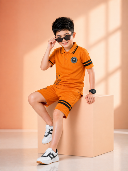 Kids Polo Shirt & Shorts Set VPS01