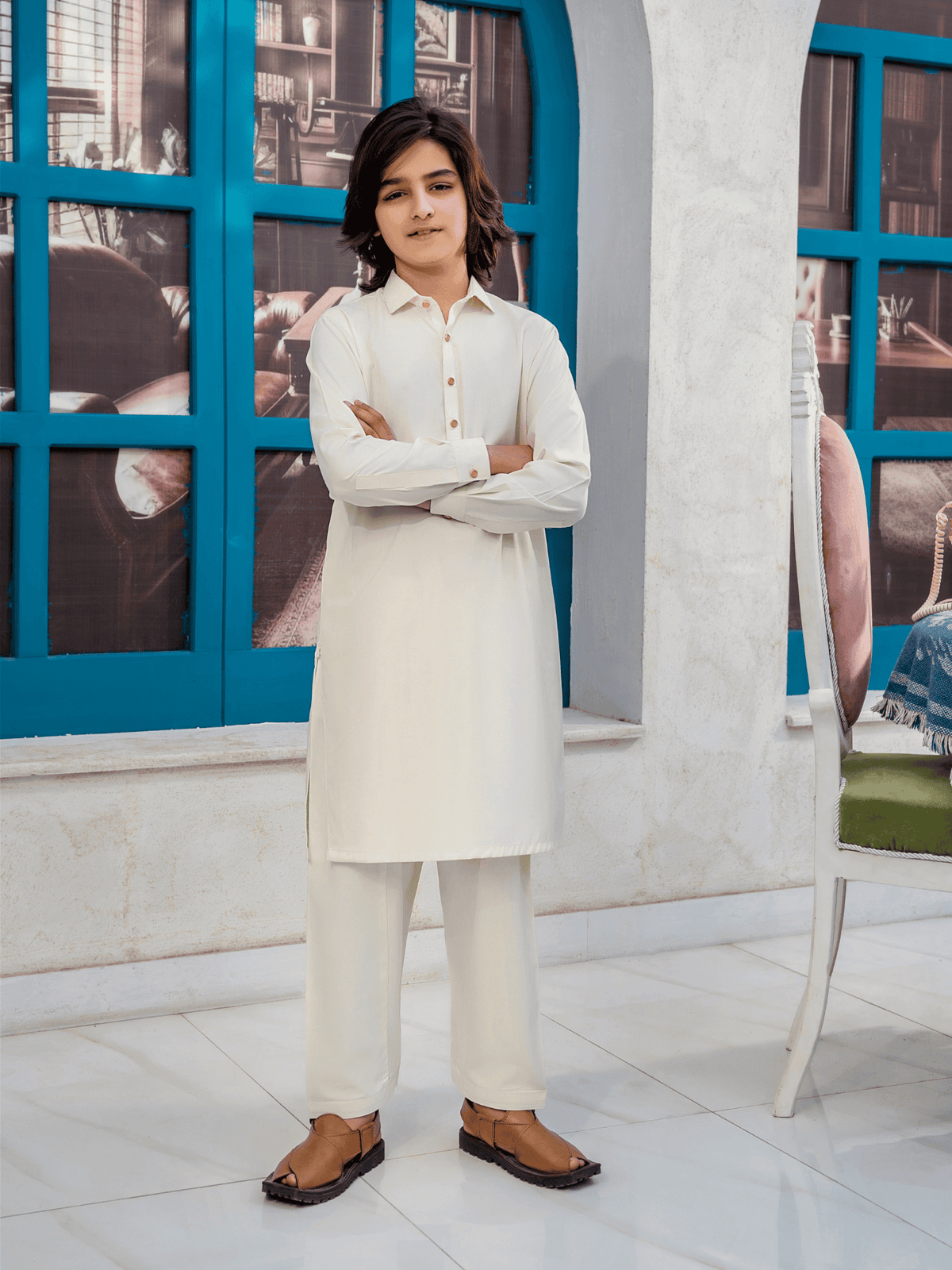 Boys Shalwar Kameez 2Pc VB208-B