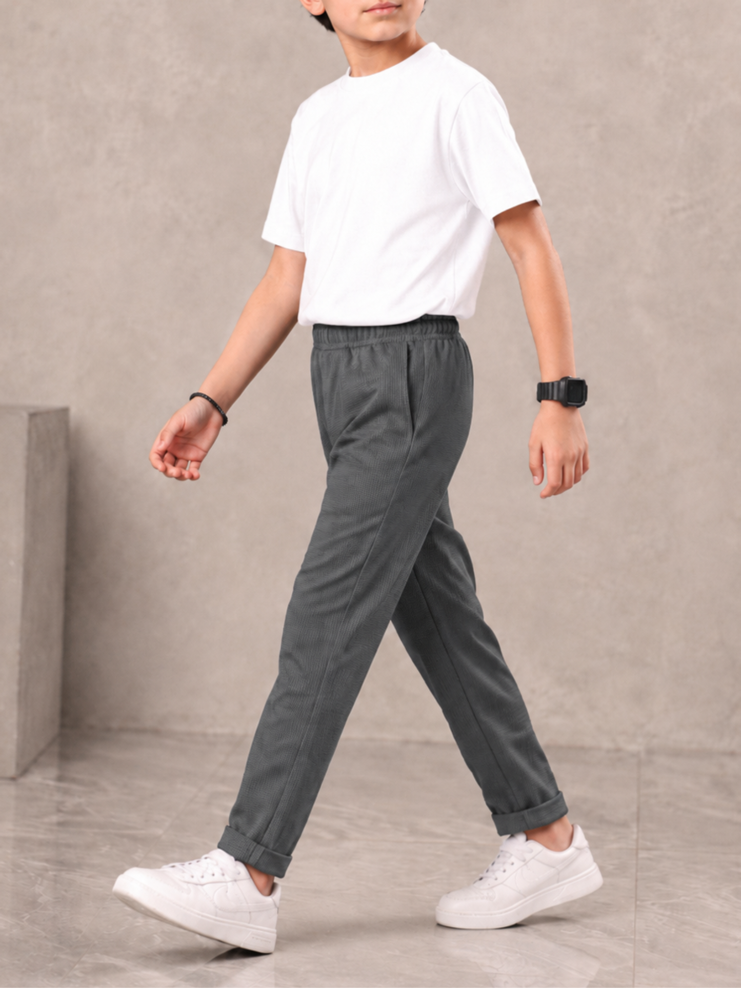 Boys Imported Textured Trouser VT29-C