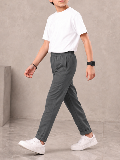 Boys Imported Textured Trouser VT29-C