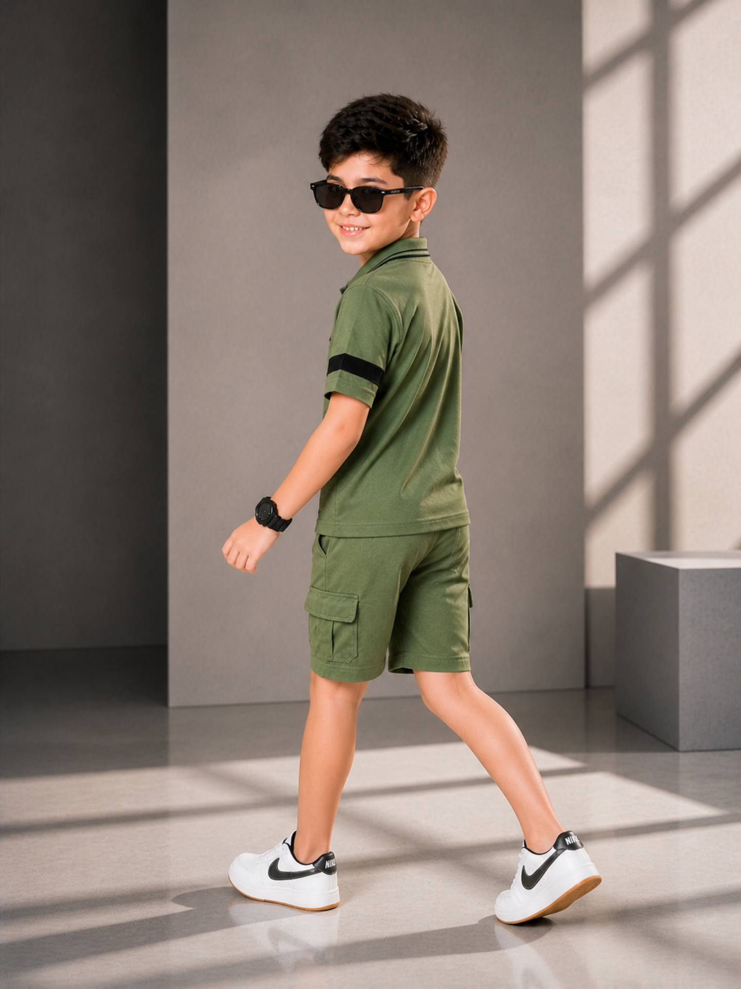 Kids Polo Shirt & Shorts Set VPS05