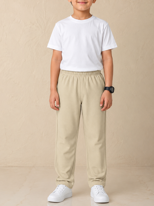 Boys Imported Textured Trouser VT29-A