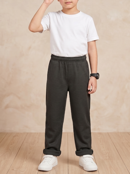 Boys Imported Textured Trouser VT29-B