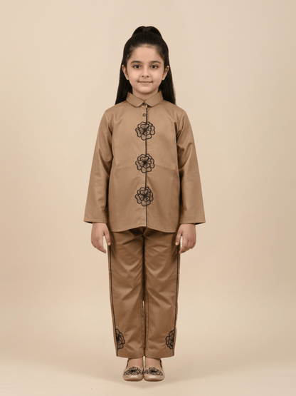 Embridered  Girls Co Ord Set VG182-A