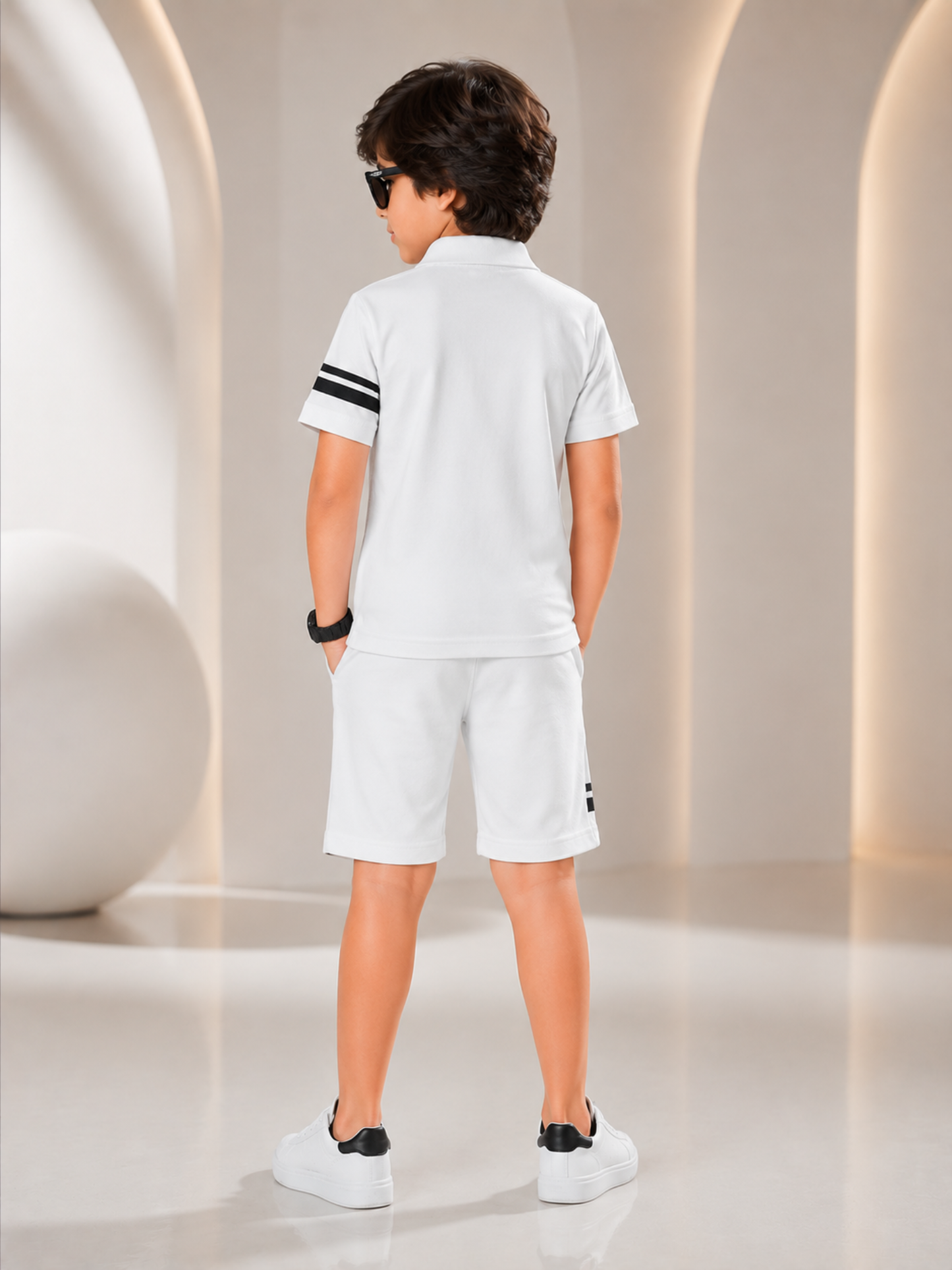 Kids Polo Shirt & Shorts Set VPS04