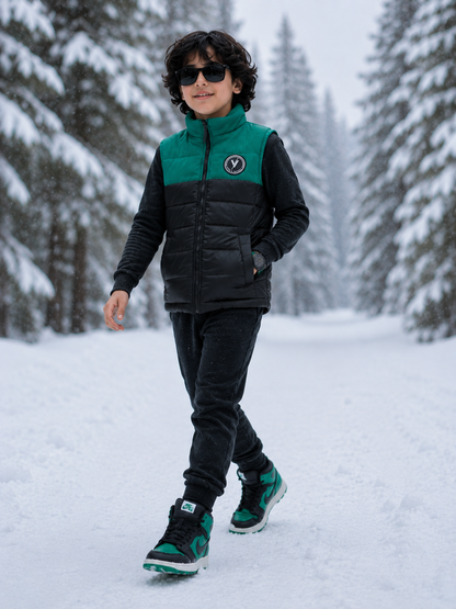 Sleeveless Puffer Jacket Boys & Girls VJ87-A
