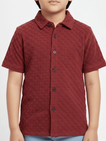 Boys Half Sleeve Casual Shirt VP21-A