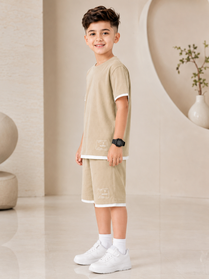 Kids Single Jersey Summer Tarcksuit VST74-B