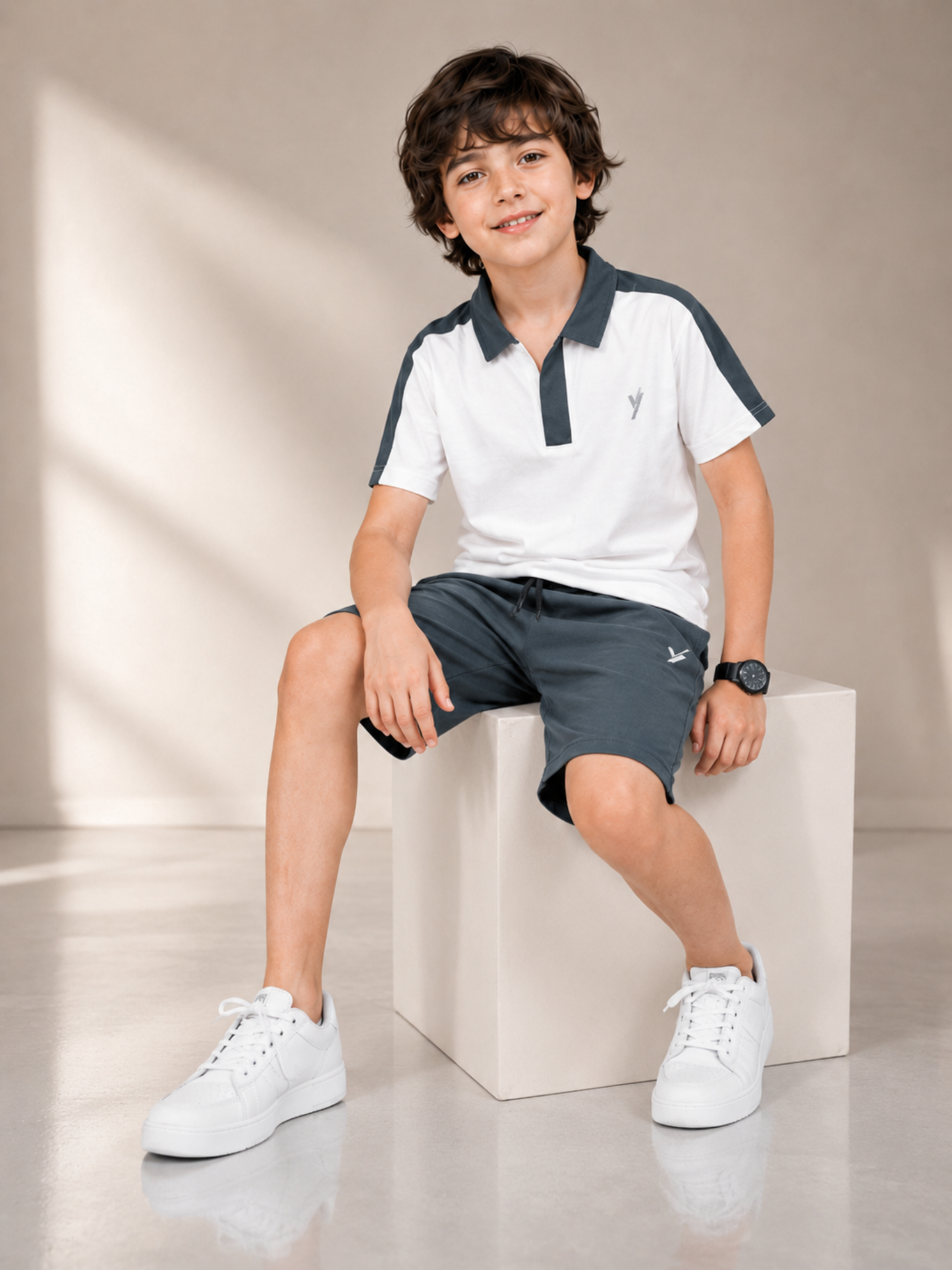 Kids Single Jersey Summer Tarcksuit VST73-A