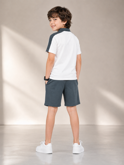 Kids Single Jersey Summer Tarcksuit VST73-A