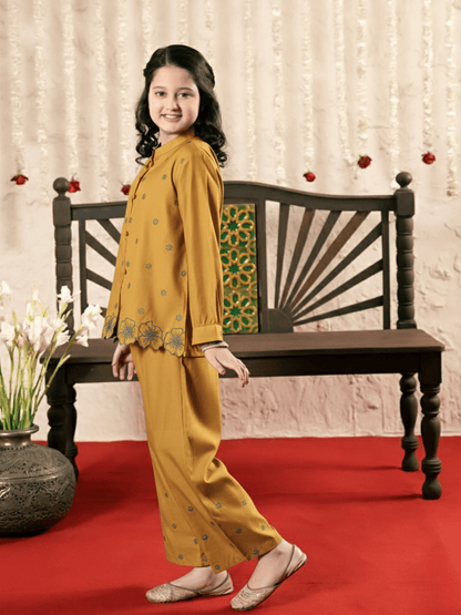 Embroidered Girls Co Ord Set VG190-A