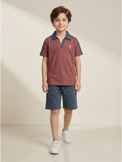 Kids Single Jersey Summer Tarcksuit VST73-B