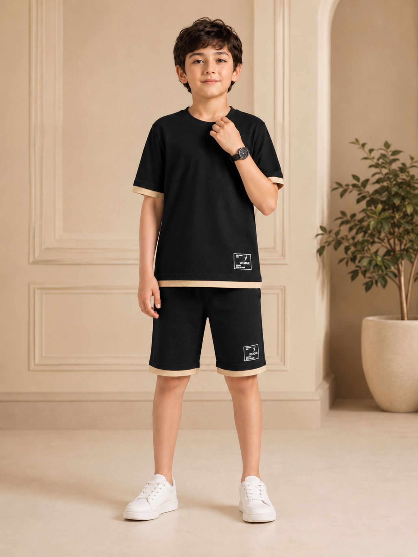 Kids Single Jersey Summer Tarcksuit VST74-A