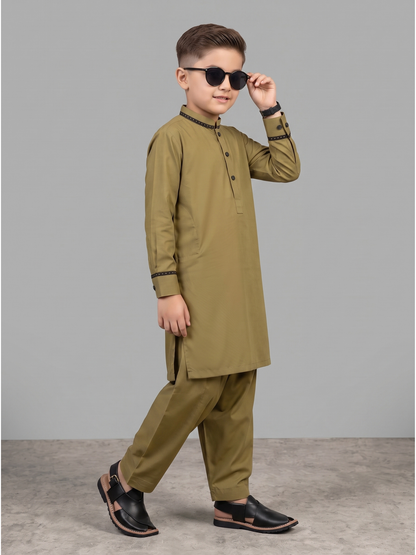 Boy's Kurta Shalwar Suit Set ART #VB0082-B