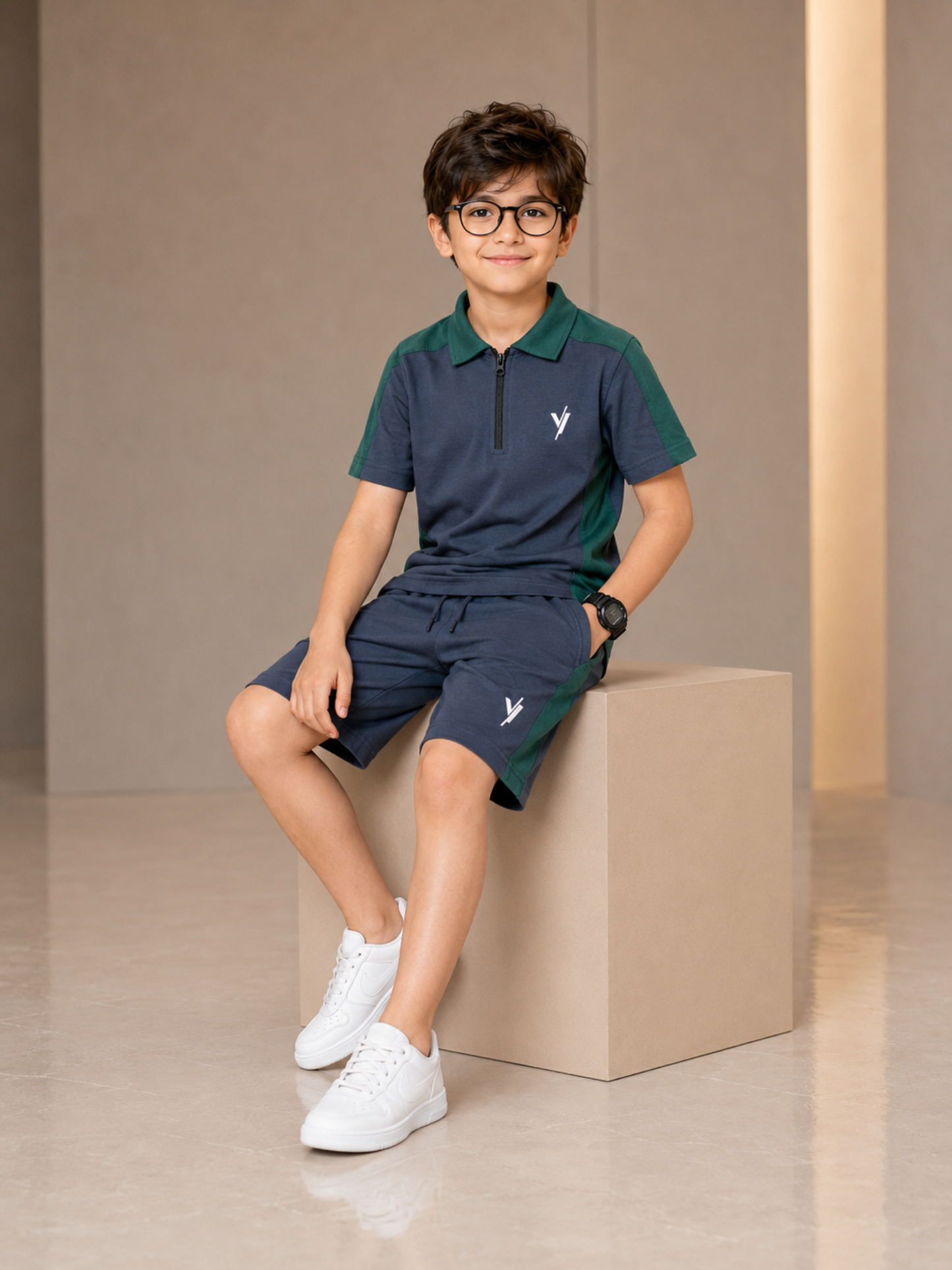 Kids Single Jersey Summer Tarcksuit VST75-A