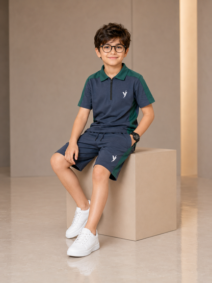Kids Single Jersey Summer Tarcksuit VST75-A
